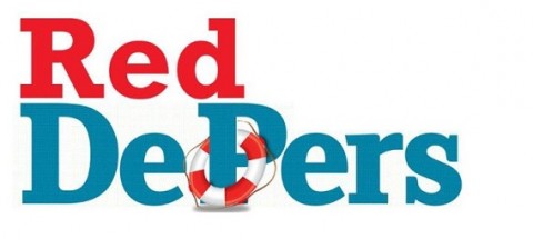 Het logo van van de publieksactie Red De Pers