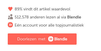 De Blendle-button die lezers op de website van Vrij Nederland te zien krijgen.