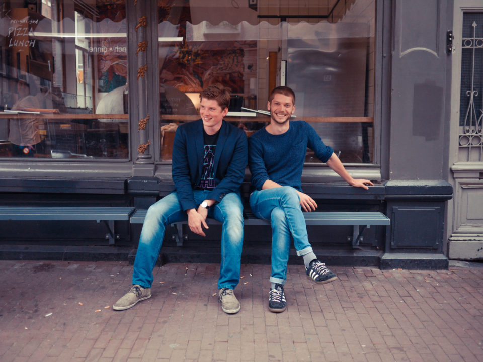 Huub Schuijn (links) en Sybren Kooistra vormden een goed ingespeeld team. Foto: Eva van Rijnberk.